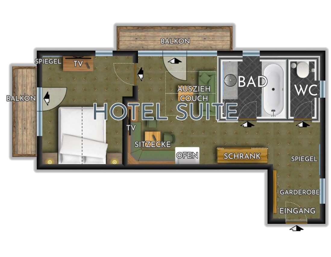 Hotel Marten - Joker Card Partner Зальбах-Гінтерглемм Екстер'єр фото